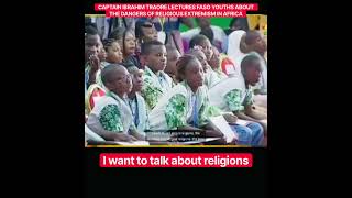 Captain IBRAHIM TRAORE ON RELIGION IN AFRICA