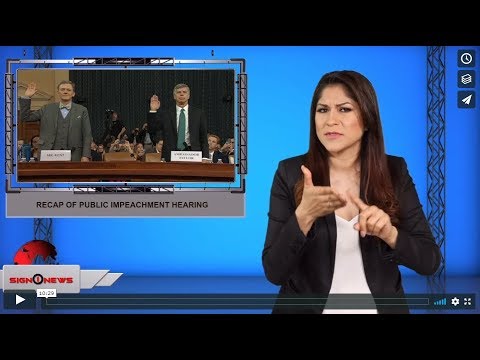 Sign1News 11.13.19 - News for the Deaf community powered by CNN in American Sign Language (ASL).