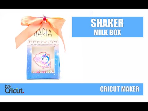 , title : 'Come realizzare una scatolina Shaker. Tutorial Cricut. Shaker Milk Box'