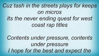 Tha Alkaholiks - Contents Unda Pressure Lyrics
