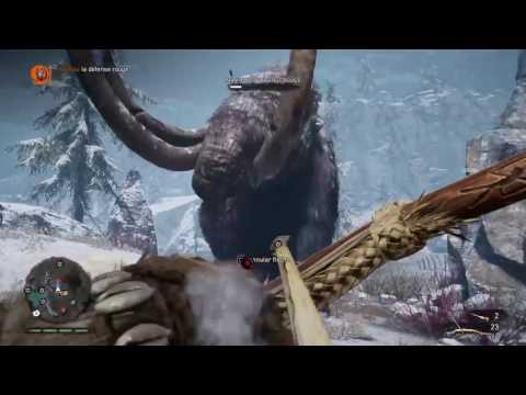 far cry primal la chasse au mammouth au defense rouge