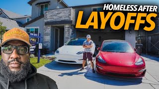 Laid Off Tesla Worker Sells Home, Will Live In His Car For 5 Years To Get Back On His Feet, Homeless