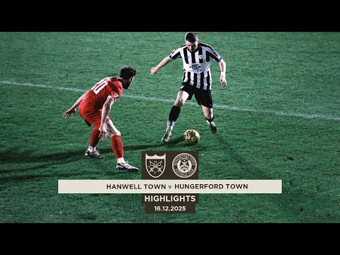 BATTLE OF THE HTFC'S - Hanwell Town v Hungerford Town - Highlights