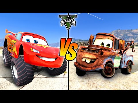 Monster Truck McQueen vs Tow Mater GTA 5 - Which Is Best?