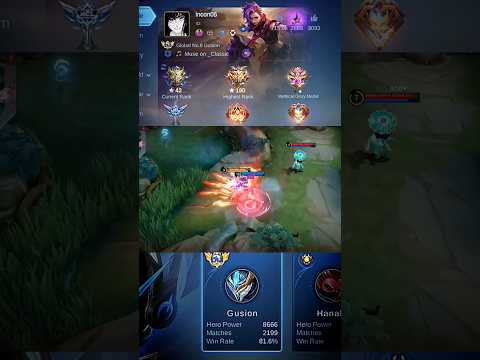 Nuclear Combo💀☢️ #mobilelegends #gusion