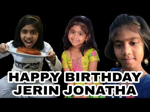 ❤️ HAPPY BIRTHDAY JERIN JONATHA ❤️ | Just For Summa