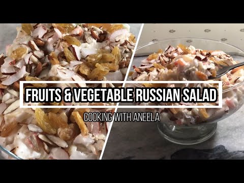 Fruits & Vegetable Russian Salad | Russian Salad |