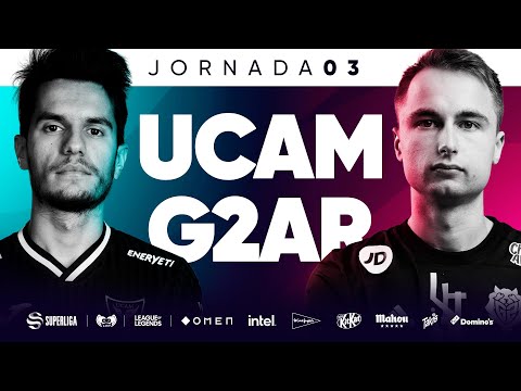 UCAM Tokiers VS G2 Arctic - JORNADA 3 - SUPERLIGA - PRIMAVERA 2022 - LEAGUE OF LEGENDS