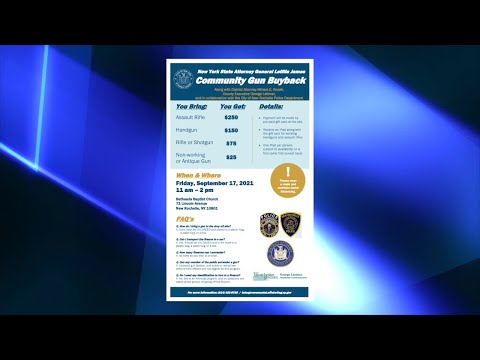 NY Westchester County Community Gun Buyback