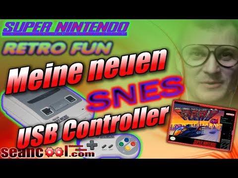 Retro fun - Sebastian erzählt von seinen SNES Controllern ( F-Zero ) iNNEXT 2x Retro USB Controller