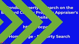 BCPA Property Search Tutorial 2