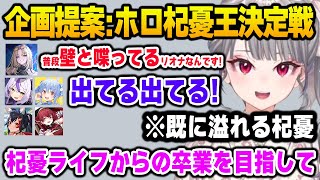 【ホロの虎】企画「ホロ杞憂王」を提案するも既に杞憂が溢れて出てしまうリオナｗ【DEV_IS FLOW GLOW ホロライブ 兎田ぺこら 響咲リオナ 宝鐘マリン ラプラス 大神ミオ】