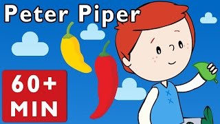 Peter Piper and More | Nursery Rhymes from Mother Goose Club!