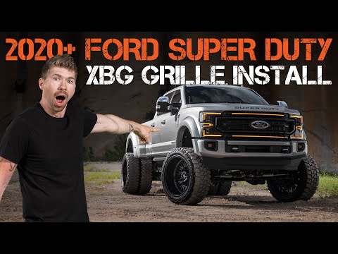 The 2020+ Super Duty XBG LED DRL Grille From Morimoto Is Here! | Installation & Overview