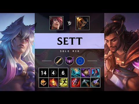 Sett Mid vs Akshan - EUW Master Patch 25.21