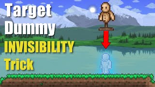 Terraria Target Dummy INVISIBILITY Trick!