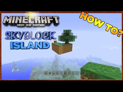 Minecraft: How to Build a SkyBlock Island [Xbox & Playstation]