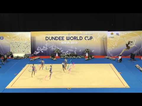 FIG RG Dundee World Cup 2015 - Israel - 5 ribbons