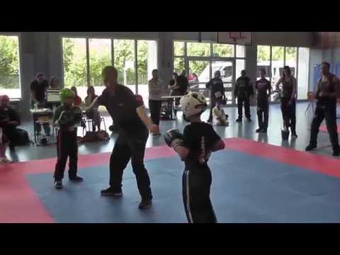 2014-09-27 DM-AFSO Tyler Felde Sieg im Finale LK Jungs -33Kg - Sugambrer Fightclub