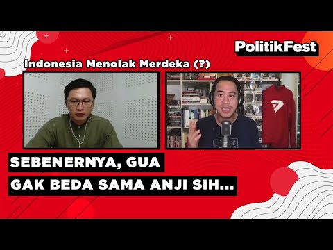 Pandji Pragiwaksono: Gua Selalu Memikirkan Apapun yang Keluar dari Mulut Gw #PolitikFest