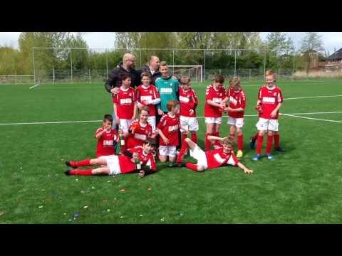 GJS JO13-4 kampioen voorjaarscompetitie 2017