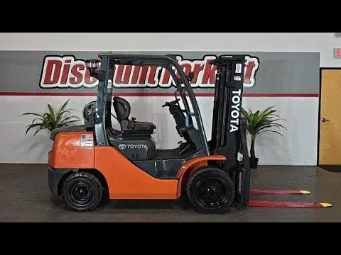 TOYOTA 8-Series 8FGU30 6,000lb LP (Propane) #4373 - Forklift for Sale