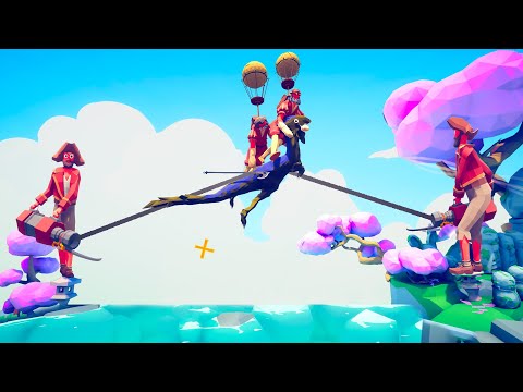 2 HARPOONER & 2 BALLOONER + 2 MATHEMATICIAN vs EVERY UNIT 🤦 | Totally Accurate Battle Simulator TABS