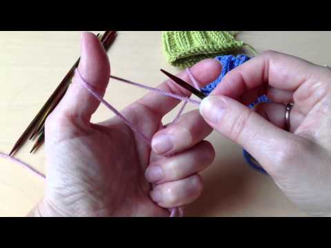 Extra elastic cast-on - Norwegian cast-on