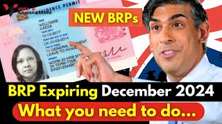 What You Must Do: New Biometric Residence Permits in the UK in 2024 (UK BRP Card Expiring) BRPS