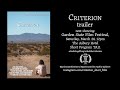 CRITERION (2025) Trailer