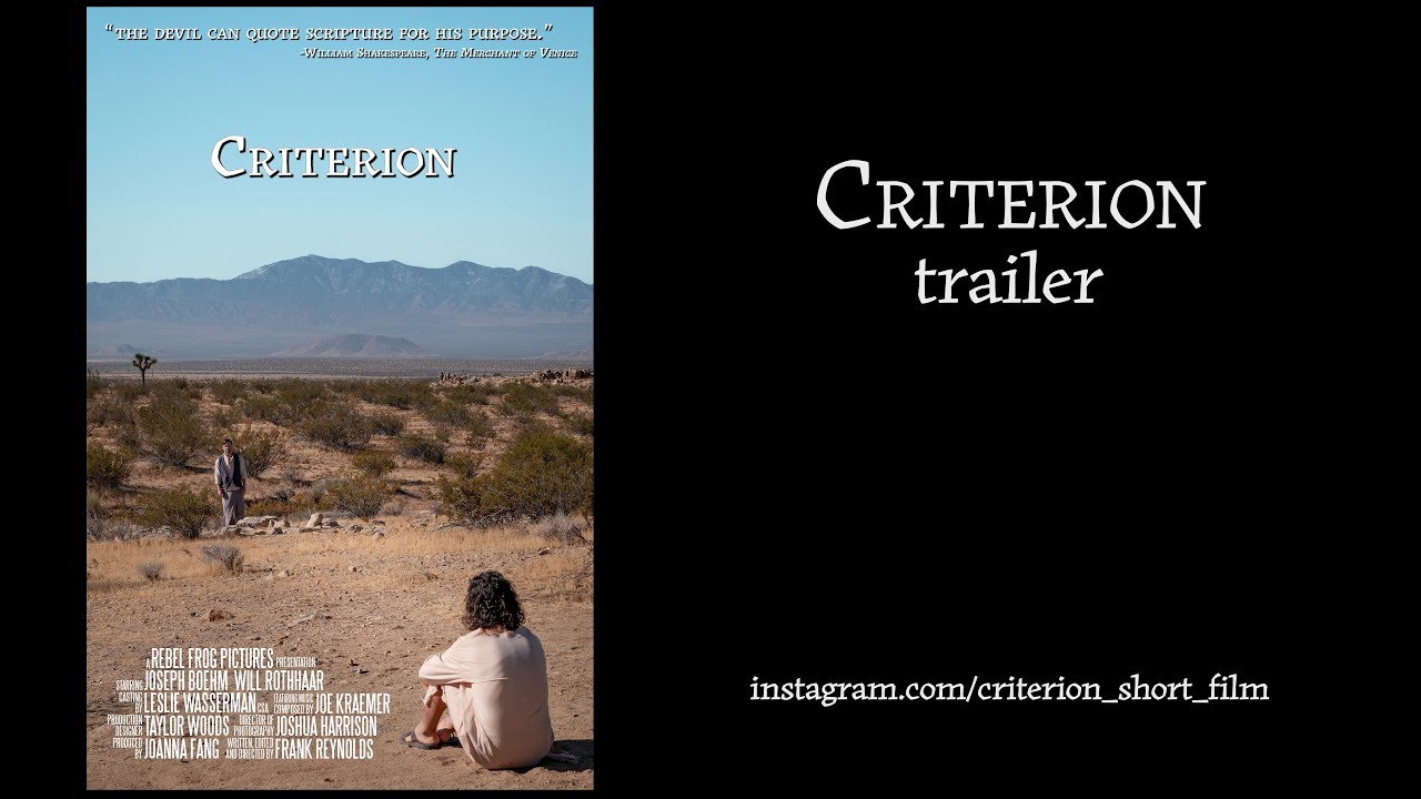 CRITERION (2025) Trailer