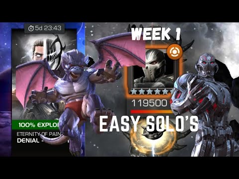 EOP week 1 Crossbones EASILY SOLO'ED!! All 3 solo objectives | Marvel Contest of Champions