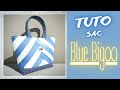 Tuto #DIY #Patchwork et #Recyclage de #Jean's pour coudre Le Sac BLUE BIGOO 🥰
