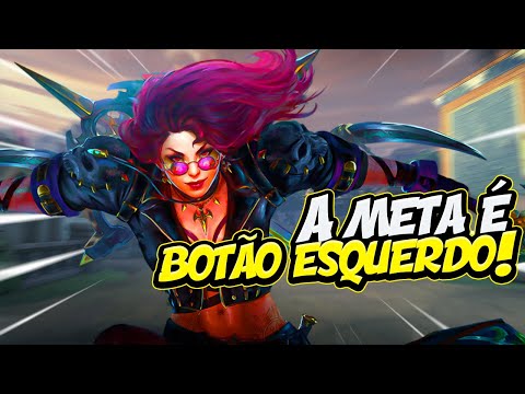 A META É JAMAIS SOLTAR O BOTÃO ESQUERDO! - ⚡ Smite BR GM Ranked Conquista