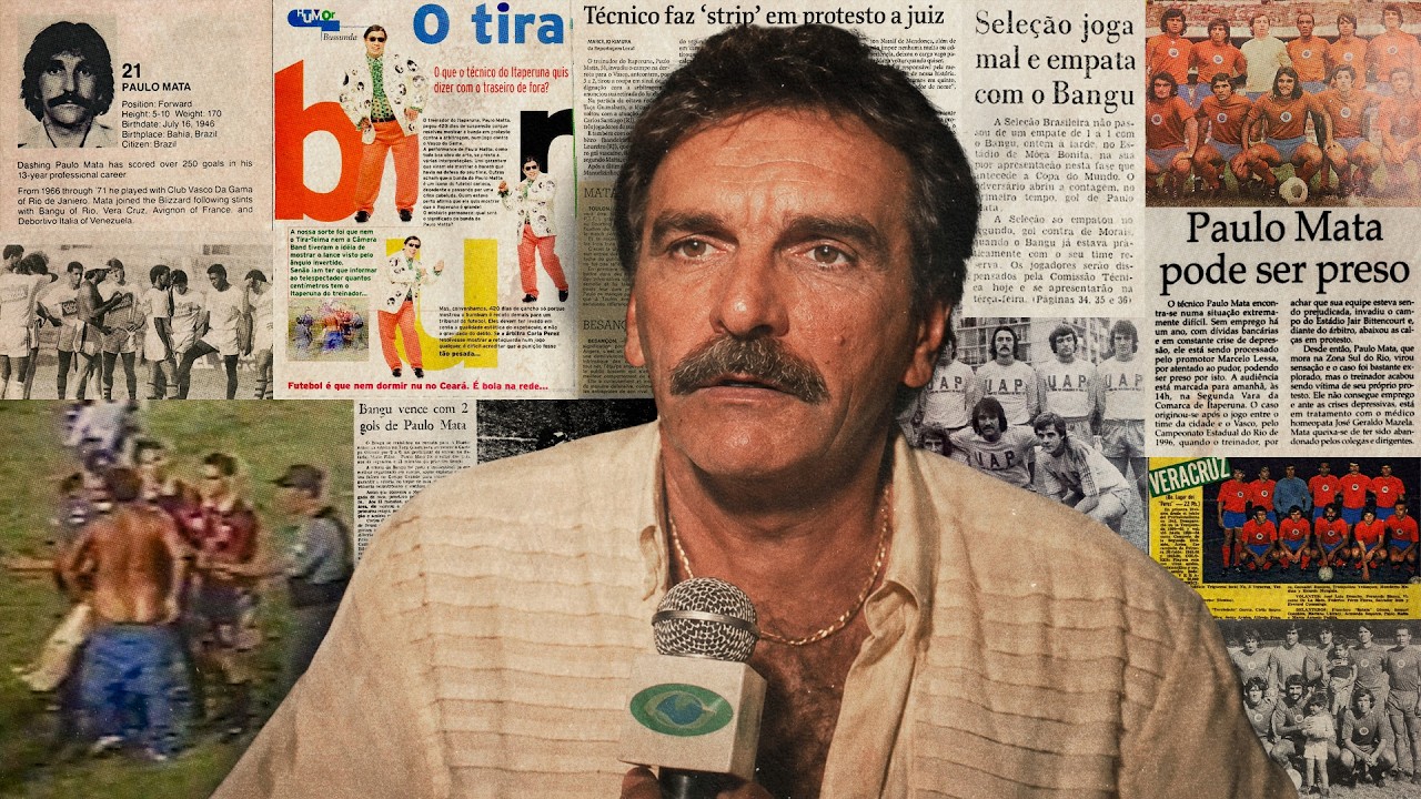 O técnico está nu | A história de Paulo Mata, o técnico que tirou a roupa para protestar