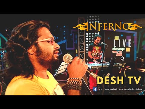 Dhandhar Thekeo Jotil Cover - Inferno Live at Desh TV Bangladesh
