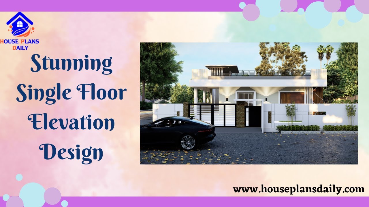 Stunning Single Floor Elevation Design | Ghar Ka Naksha