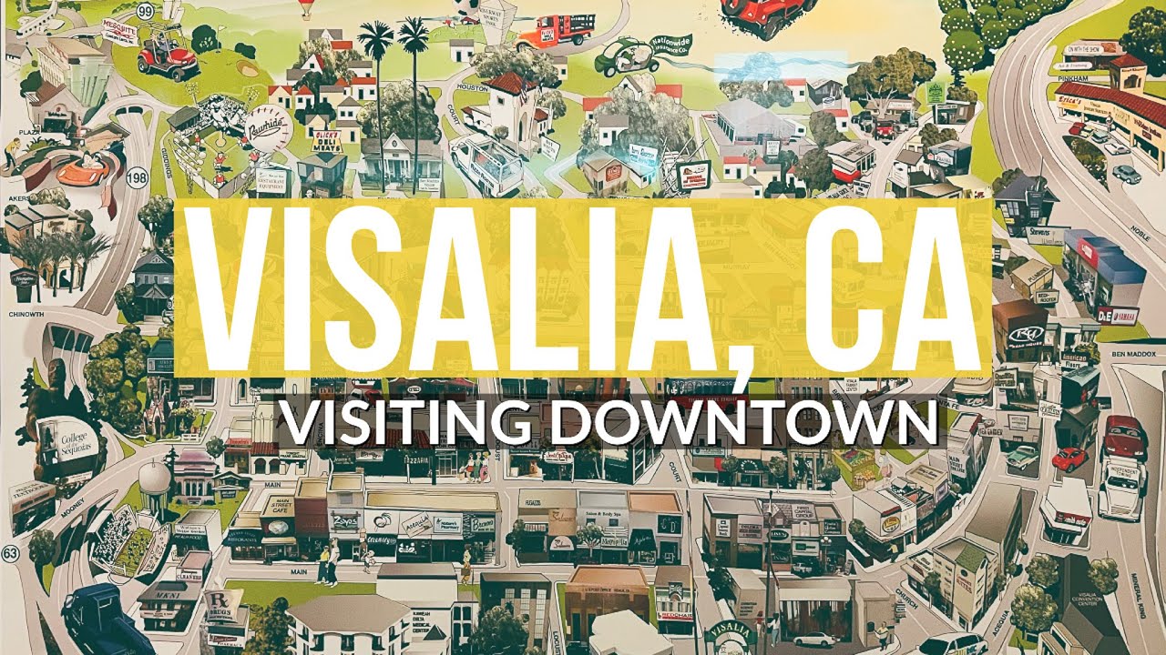 Visiting Downtown Visalia in California