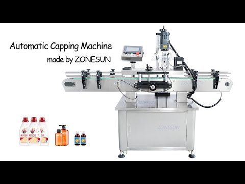 How To Use ZS-XG440 Automatic Capping Machine