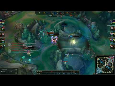 Fight Blue Buff Pyke & Lee Sin VS Shen & Sett