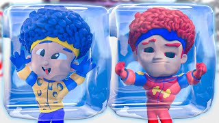 Frozen Shapes with DB Heroes | D Billions Kids Songs