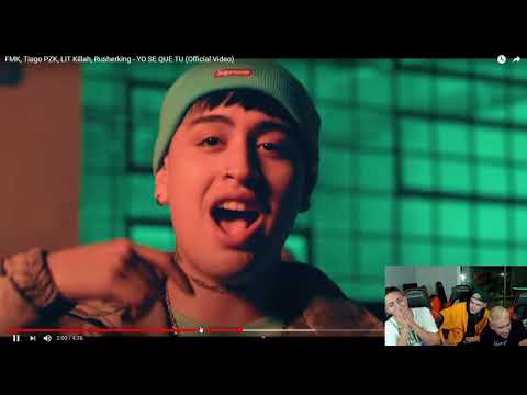 COSCU REACCIONA A FMK, Tiago PZK, LIT Killah, Rusherking - YO SE QUE TU (Official Video)