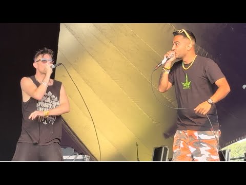 The Beatbox Collective on main stage at Shambala