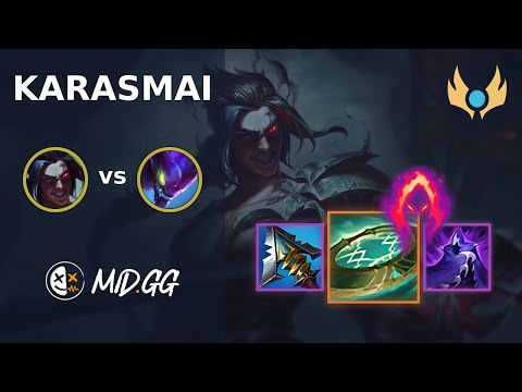 MID.GG: [ KarasMai ] Kayn JUNGLE vs Kha'Zix | NA CHALLENGER | LOL Season 2025