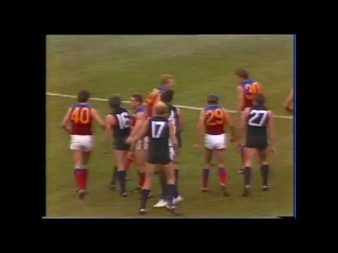 Carlton v Fitzroy 1984