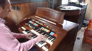 Video thumbnail for Adrian Rose Hammond Aurora Classic + Leslie 720 Parkys Theme. by Adrian Rose