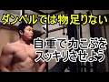 【上腕二頭筋】力こぶをすっきりさせる為の高負荷種目【懸垂(チンアップ)】