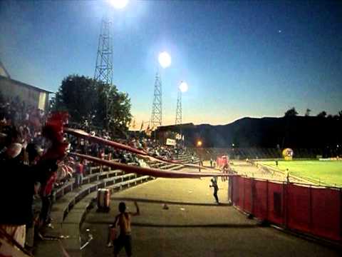 "Noche Roja 2012. La Famosa Banda Cementera !" Barra: La Banda Cementera &bull; Club: Unión La Calera