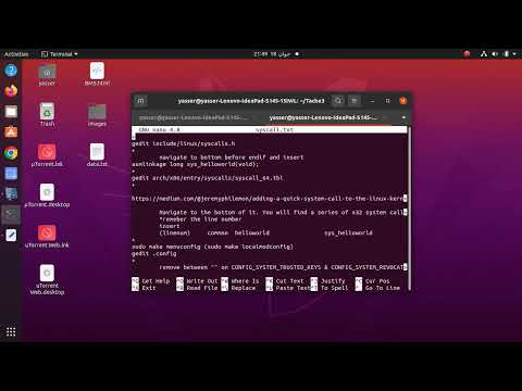 Testing the Custom Syscall in the Linux Kernel - Step-by-Step Tutorial