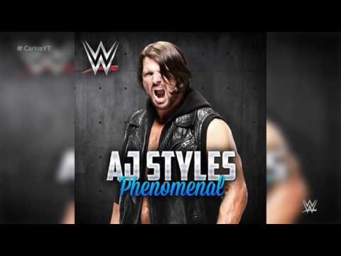 WWE: Phenomenal (AJ Styles) - Itunes Release - New World Champion